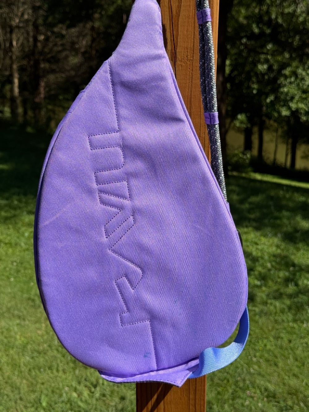 KAVU $60 Rope Sling Bag 💜 Lavender Purple - Picture 4 of 10